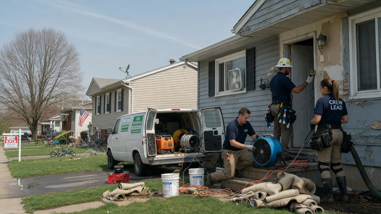 Flood Cleanup in East Orland, ME near me